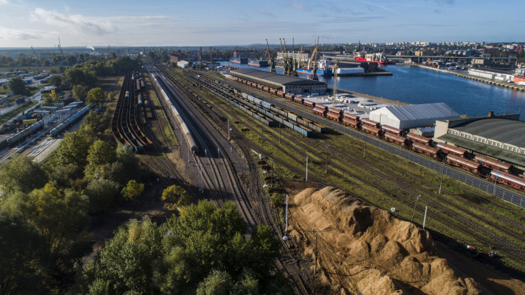 przewóz towarów, Szczecin Port Centralny, nowy tor