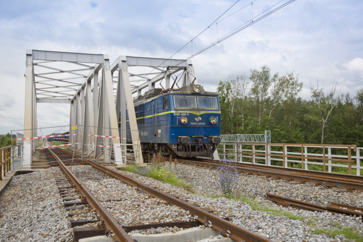 wiadukt kolejowy, Toszek Północ, Rudziniec, Stare Koźle, Paczyna