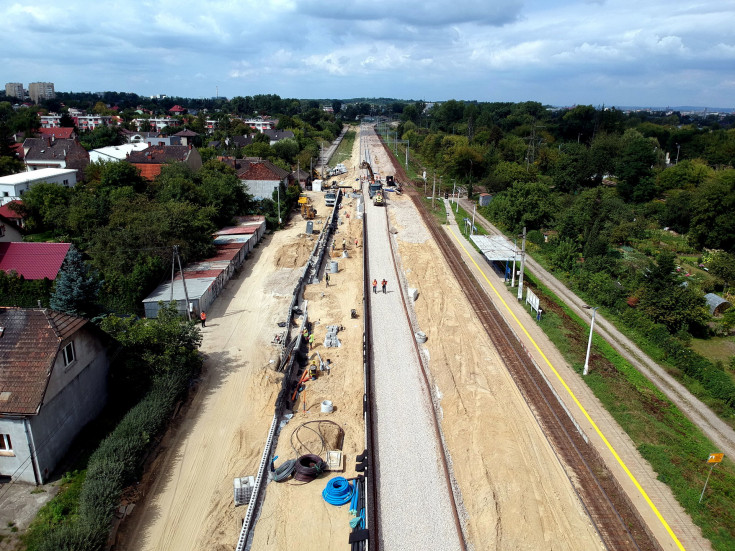 E30, nowy przystanek, Kraków Prokocim, nowe urządzenie SRK