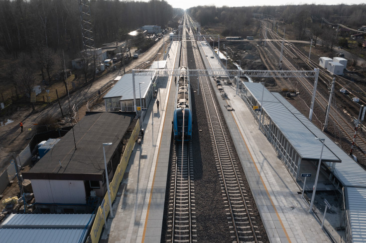 CEF, śląskie, modernizacja stacji, maszyna, Czechowice-Dziedzice, nowy  most, Zabrzeg, Goczałkowice-Zdrój