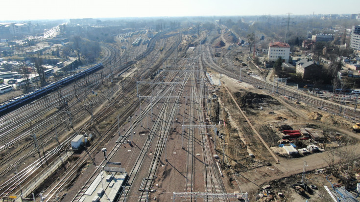 Warszawa Zachodnia, linia średnicowa, warszawska linia średnicowa, budowa peronu, Budimex, WWK