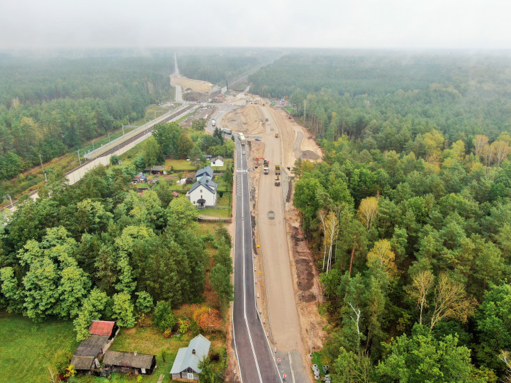 E75, Rail Baltica, nowa infrastruktura, wiadukt drogowy, Topór