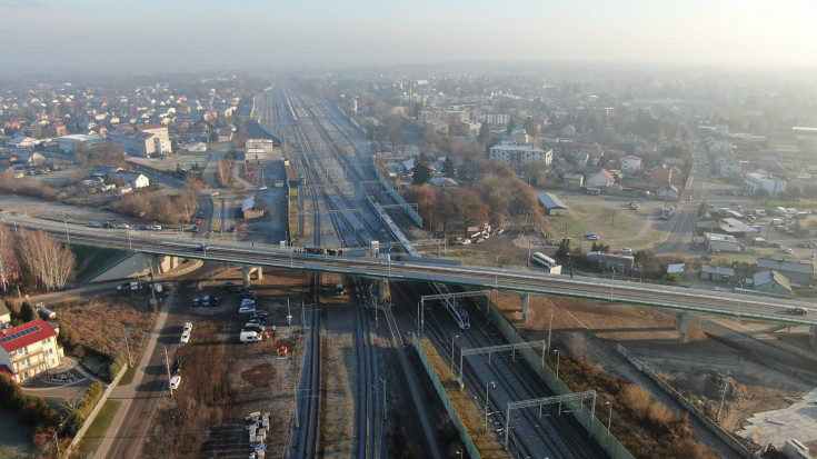 Tłuszcz, E75, Rail Baltica, nowa infrastruktura, pociąg pasażerski, nowy wiadukt drogowy