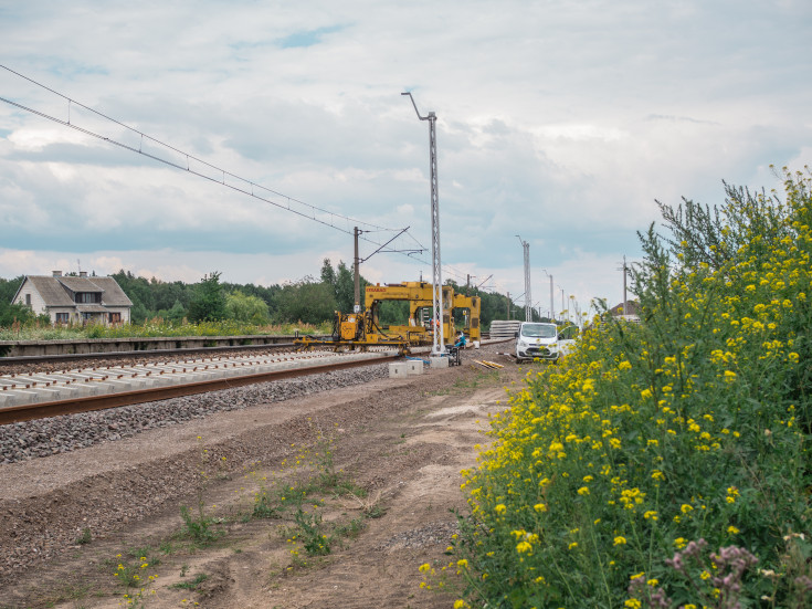 Sadowne, E75, Rail Baltica, CEF, Białystok Bacieczki, Czyżew