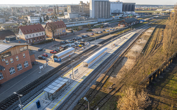 LK357, nowa infrastruktura, nowy peron, Grodzisk Wielkopolski