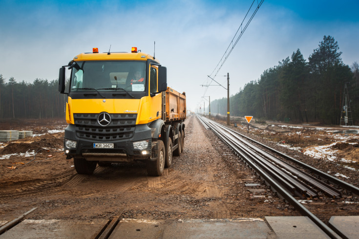 E75, Rail Baltica, CEF, Zaręby Kościelne, Zaręby