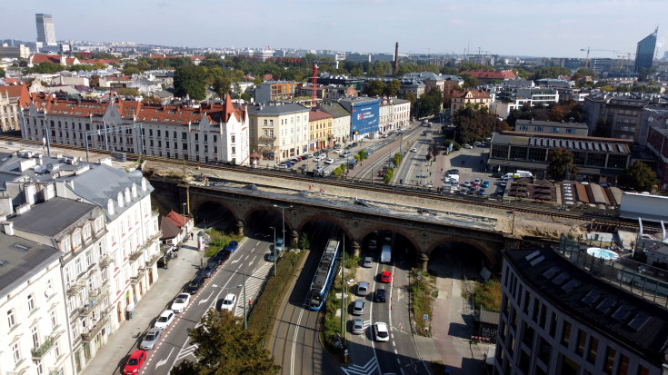 E30, Kraków Grzegórzki, budowa wiaduktu kolejowego, www.krakow-rudzice.pl