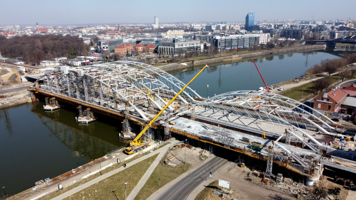 Kraków, most nad Wisłą, nowa infrastruktura, www.krakow-rudzice.pl