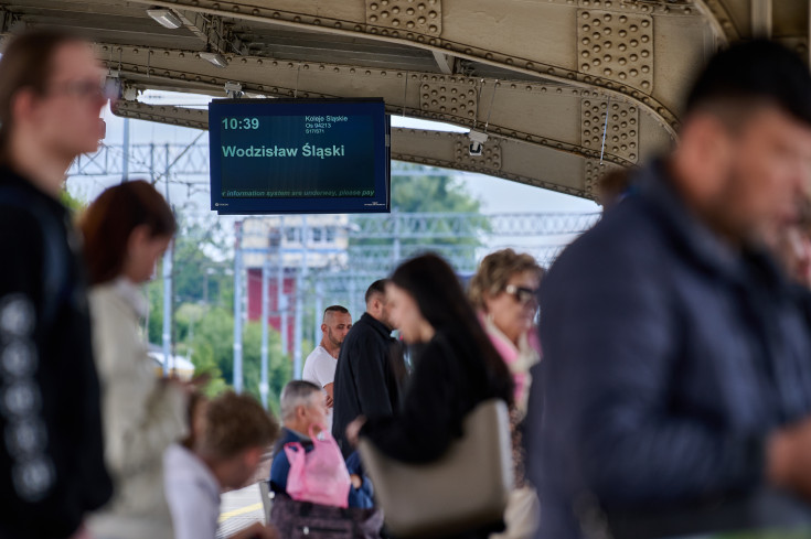 informacja pasażerska, śląskie, Rybnik, KPO, nowy wyświetlacz