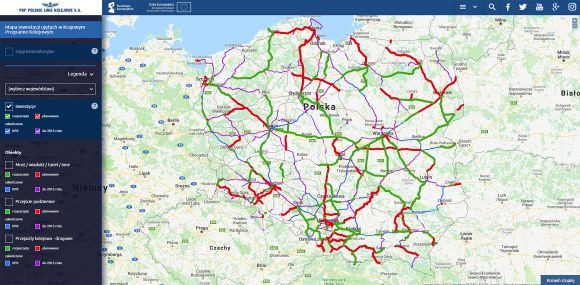 KPK, Program Operacyjny Polska Wschodnia, strona internetowa, inwestycja