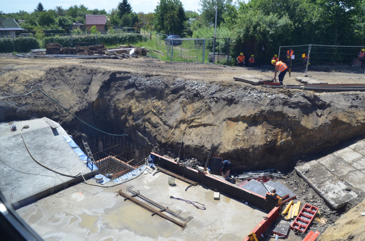 nowy przystanek, prace budowlane, nowa infrastruktura, Program Przystankowy, Oława Zachodnia