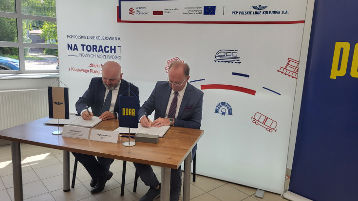 Kraków, tunel, LK8, nowa sieć trakcyjna, podpisanie umowy, nowy tor, nowe SRK, PORR S.A.