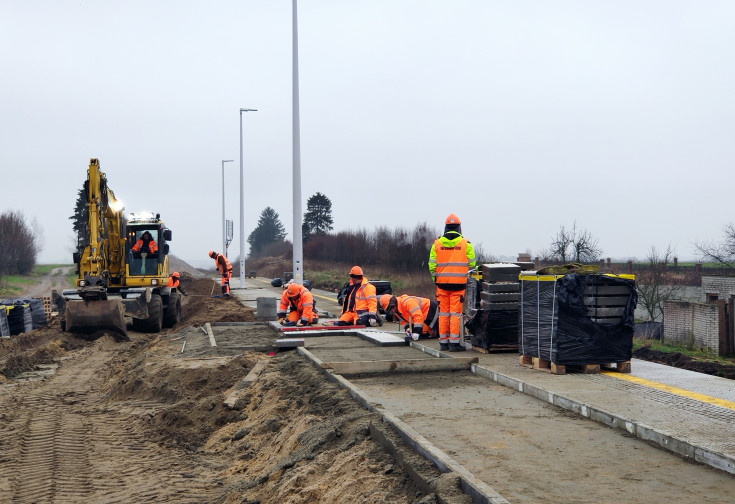 nowy przystanek, Wieprz, nowa infrastruktura pasażerska, LK30, Pałęcznica