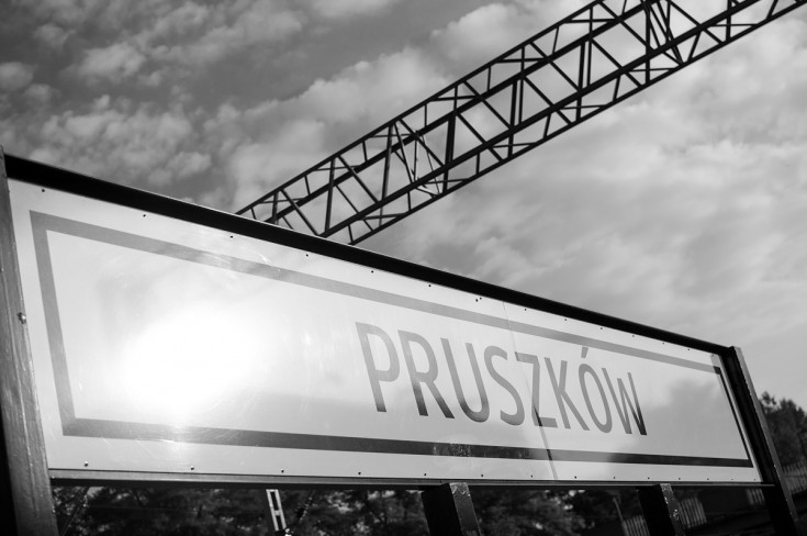 Pruszków, informacja pasażerska, LK1, POIiŚ 2007-2013