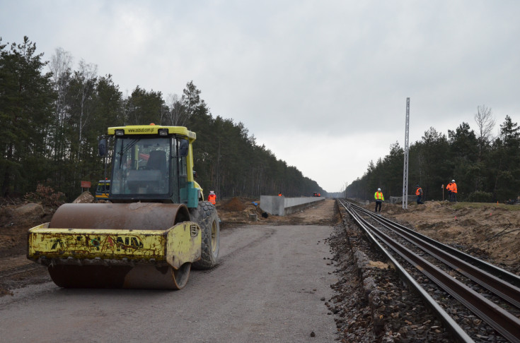 modernizacja, LK8, budowa peronu, Grabów nad Pilicą