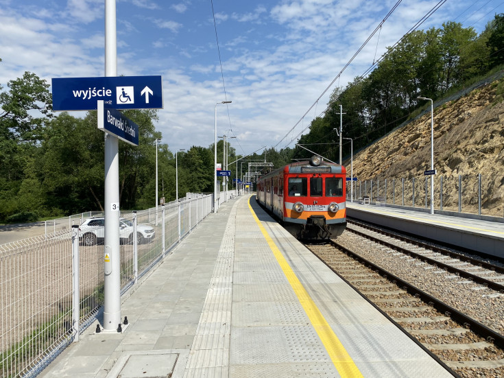 łącznica, nowa infrastruktura, pociąg pasażerski, LK117, nowa mijanka, Barwałd Średni