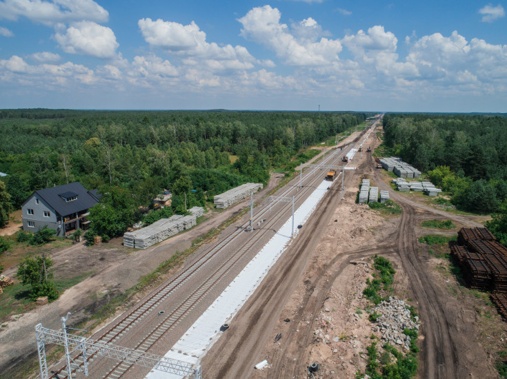 Sadowne, E75, Rail Baltica, CEF, Sadowne Węgrowskie