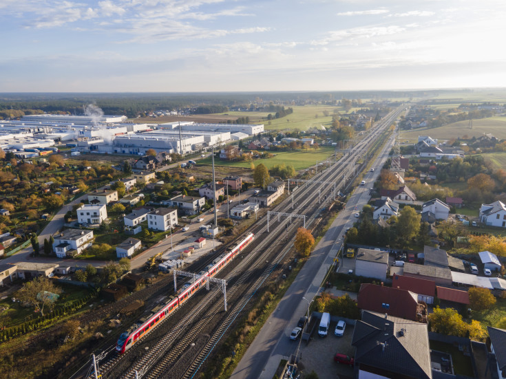 CEF, Wronki, infrastruktura kolejowa