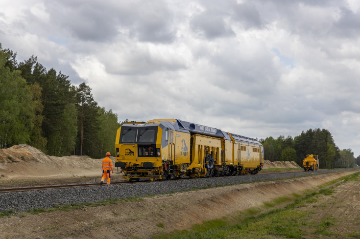 tor, podbijarka, maszyna, LK35, Jastrząbka, Parciaki, nowa infrastruktura