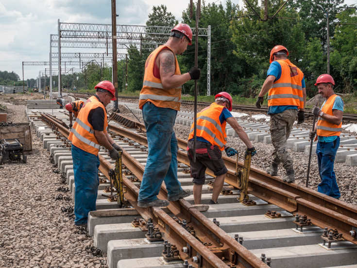 E75, Rail Baltica, CEF, Małkinia