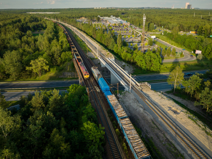 POIiŚ 2014-2020, transport towarowy, województwo śląskie