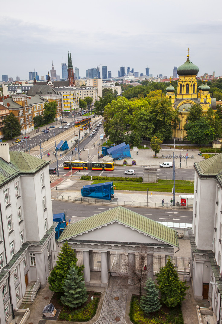 centrala, budynek, wnętrze, siedziba PLK