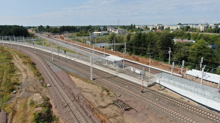 Rail Baltica, nowy przystanek, Białystok Zielone Wzgórza, nowa infrastruktura