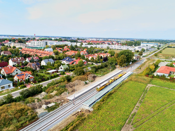 peron, nowy przystanek, LK285, nowa infrastruktura, Bielany Wrocławskie