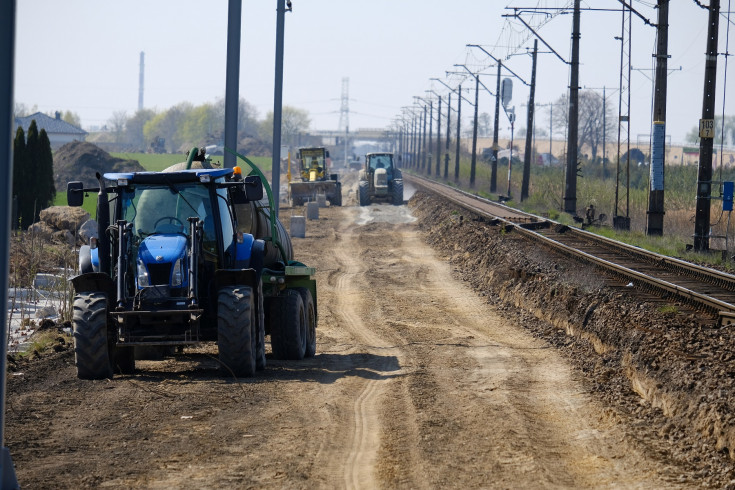 E59, nowy przystanek, Bojanowo, Leszno, nowe przejście podziemne, nowy tor, prace na linii