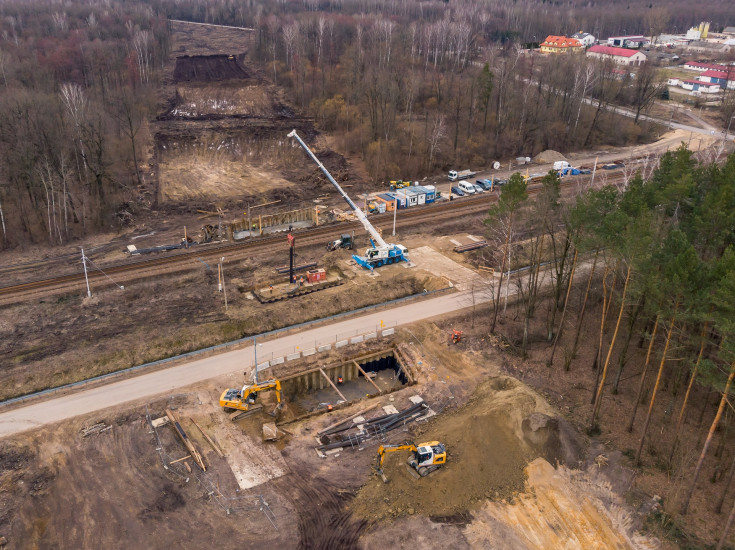 E75, Rail Baltica, stacja, Szepietowo, nowa sieć trakcyjna, budowa wiaduktu, nowa infrastruktura pasażerska, nowa infrastruktura