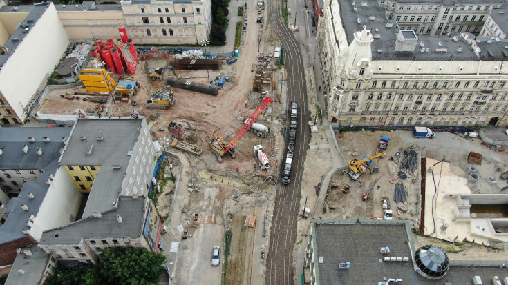 Łódź Żabieniec, Łódź Fabryczna, Łódź Kaliska, alomeracja łódzka, budowa tunelu