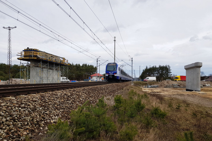 wiadukt, CMK, ERTMS, GSM-R, 200 km/h, nowa infrastruktura, Kozia Wieś