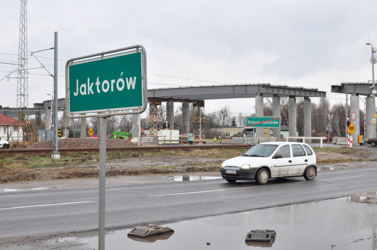 wiadukt, modernizacja, skrzyżowanie bezkolizyjne, LK1, Jaktorów, inwestycja