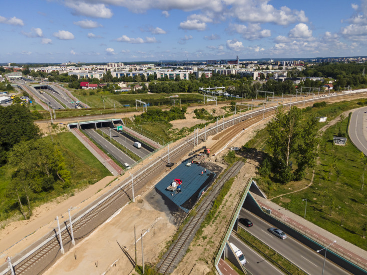 E75, Rail Baltica, Białystok, CEF, Białystok Zielone Wzgórza