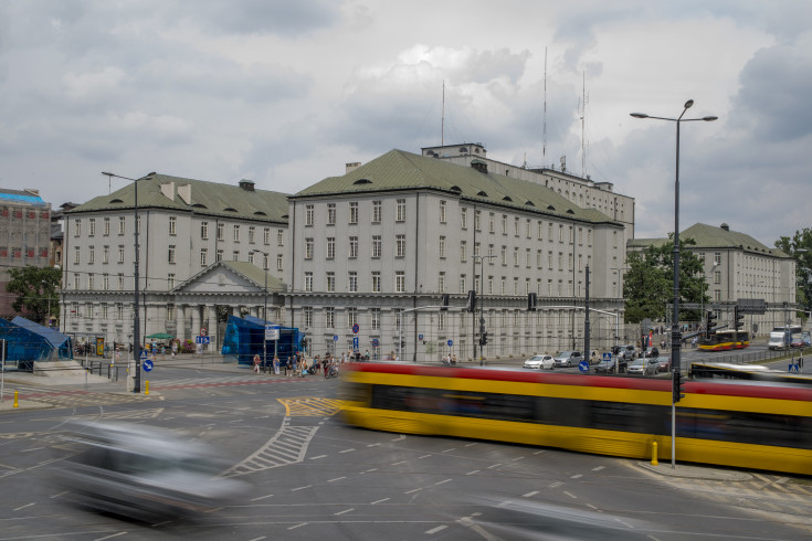 centrala, Warszawa, budynek