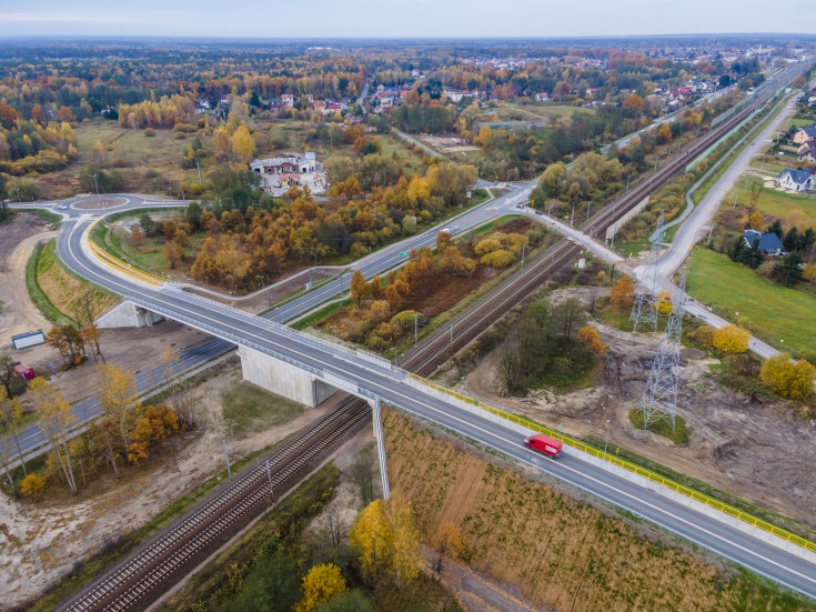 Rail Baltica, Łochów, nowa infrastruktura, nowy wiadukt drogowy