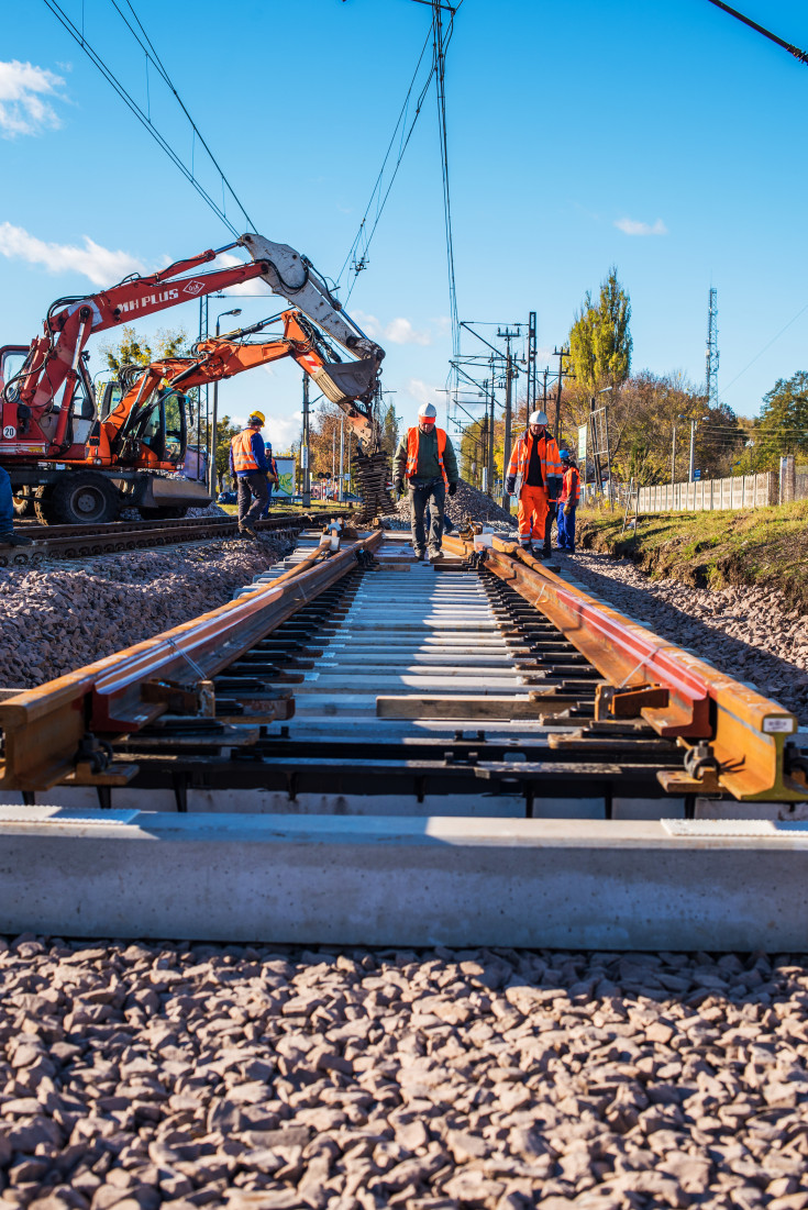 modernizacja, POIiŚ 2014-2020, rozjazd, Bydgoszcz Czyżkówko