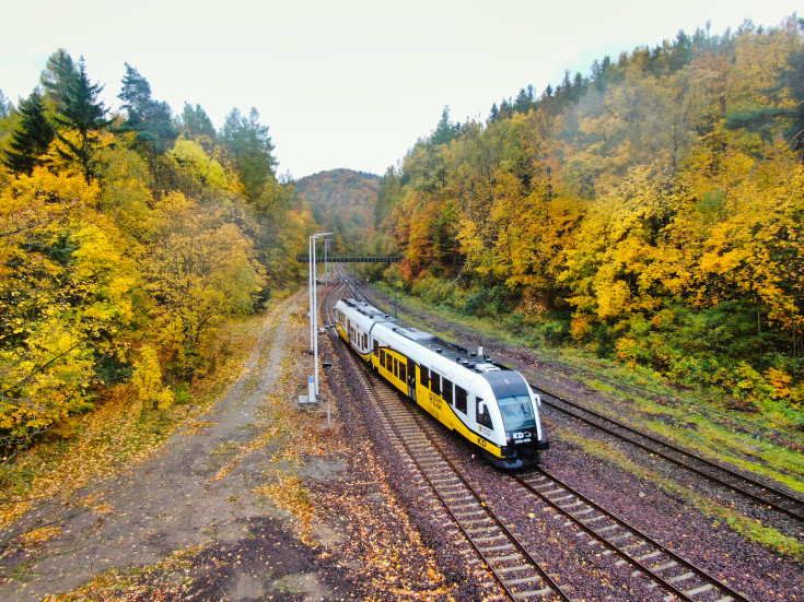 Dolny Śląsk, Świdnica, Jedlina Zdrój, nowa infrastruktura, pociąg pasażerski, nowe połączenia kolejowe, nowa linia kolejowa