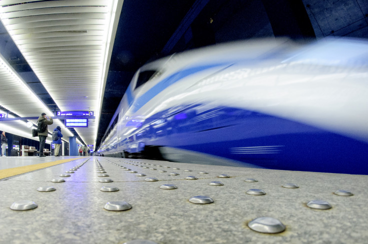 Pendolino, pociąg, PKP Intercity, Warszawa Centralna