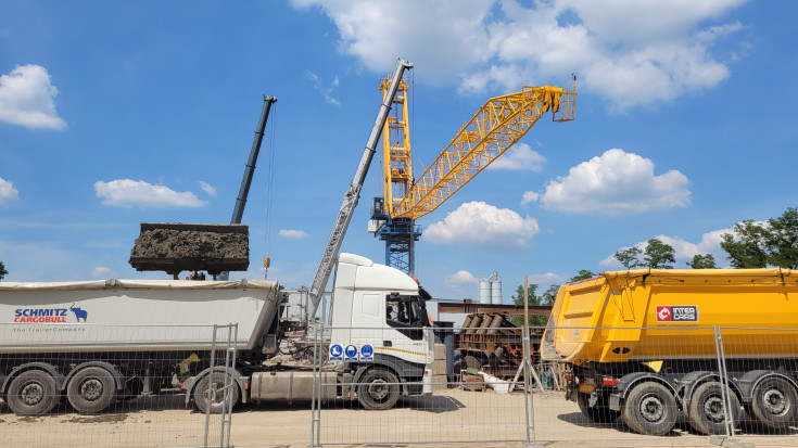 tunel średnicowy, Łódź, TBM, maszyna, tarcza, plac budowy