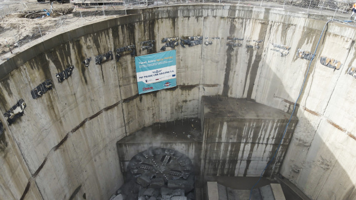 POIiŚ 2014-2020, Łódź, TBM, Faustyna, drążenie tunelu kolejowego, Stolarska