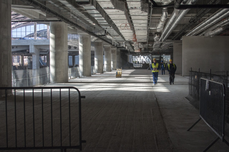 peron, tunel średnicowy, Łódź, tunel, pociąg, Łódź Fabryczna, tor