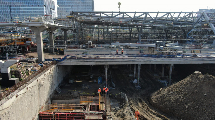 stacja, Warszawa Zachodnia, linia średnicowa, warszawska linia średnicowa, przebudowa peronu, Budimex