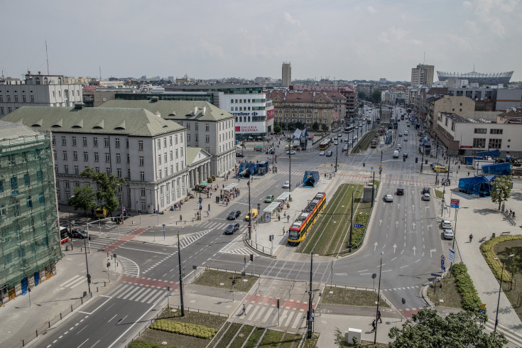 centrala, Warszawa, budynek