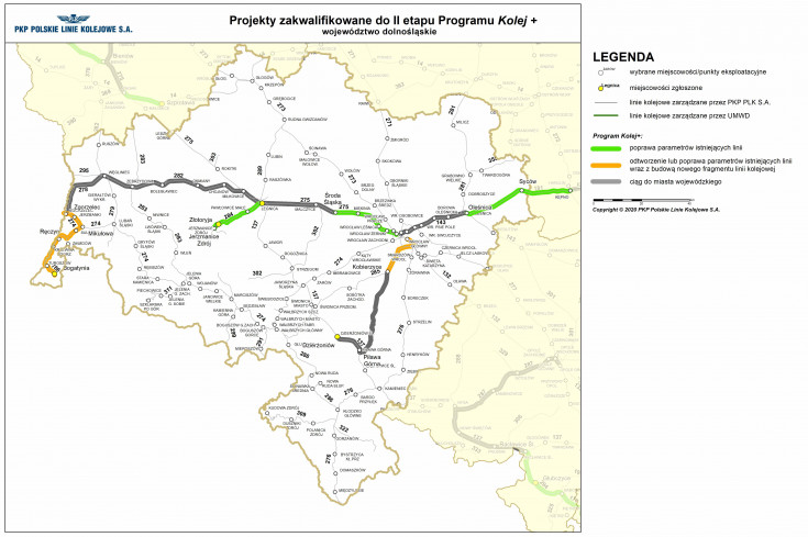 Ministerstwo Infrastruktury, mapa, Kolej+, wniosek, samorząd, Program Uzupełniania Lokalnej i Regionalnej Infrastruktury Kolejowej, drugi etap naboru