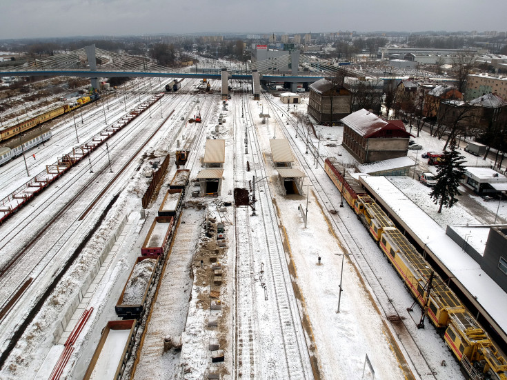 Kraków Płaszów, SDIP, nowe przejście podziemne, nowa wiata