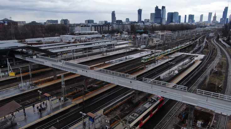 Warszawa Zachodnia, linia średnicowa, warszawska linia średnicowa, Budimex, WWK, nowy peron