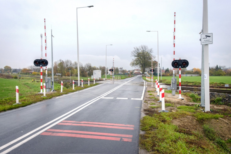 przejazd kolejowo-drogowy, POIiŚ 2014-2020, wielkopolskie, Gołańcz, modernizacja przejazdu