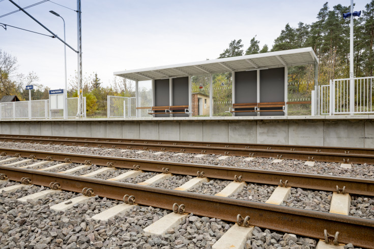 E75, Rail Baltica, CEF, nowy przystanek, Zaręby Kościelne