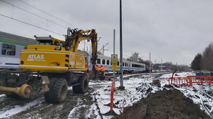 prace budowlane, nowe przejście podziemne, nowa infrastruktura, program przejazdowy, Dąbrowa Górnicza, nowy wiadukt kolejowy